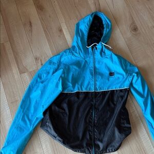 Billabong Blue and Black Lightweight Jacket